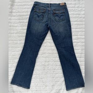 Levi’s 515 embellished pocket boot cut jeans